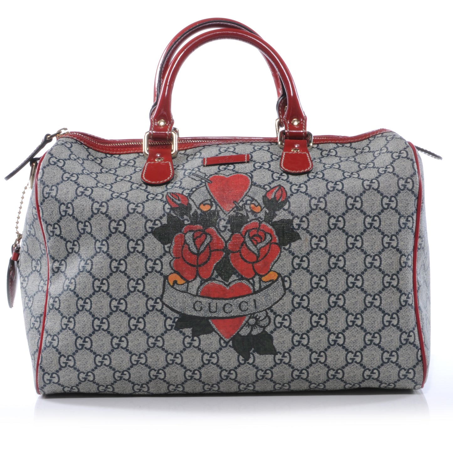 GG Plus Monogram Tattoo Heart Medium Joy Boston Red