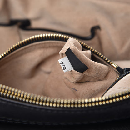 Prada Glace Calf Shoulder Bag Black 7 of 13