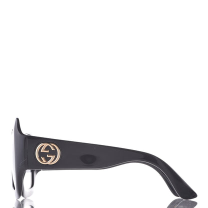 Gucci Acetate Square Frame Sunglasses GG0053S Black 2 of 9