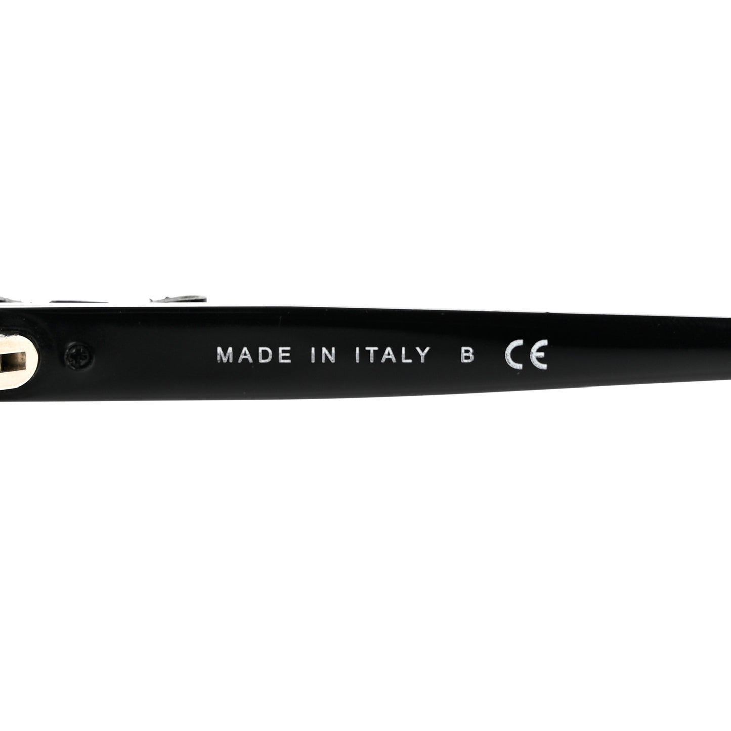 Acetate CC Bow Sunglasses Black