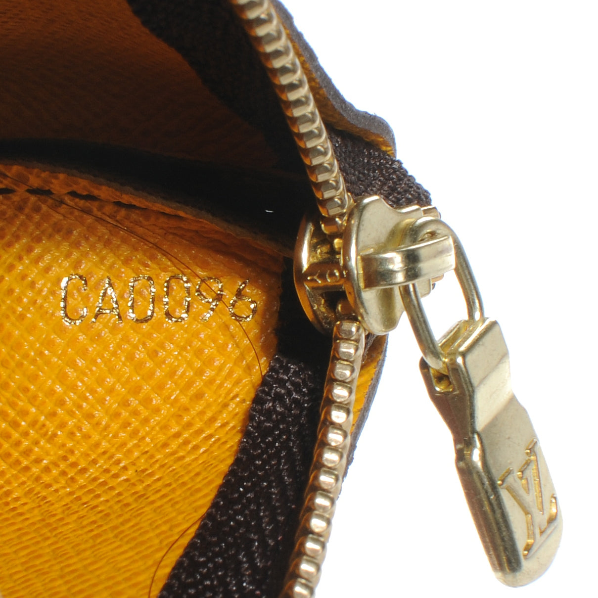 Monogram Groom Key Pouch