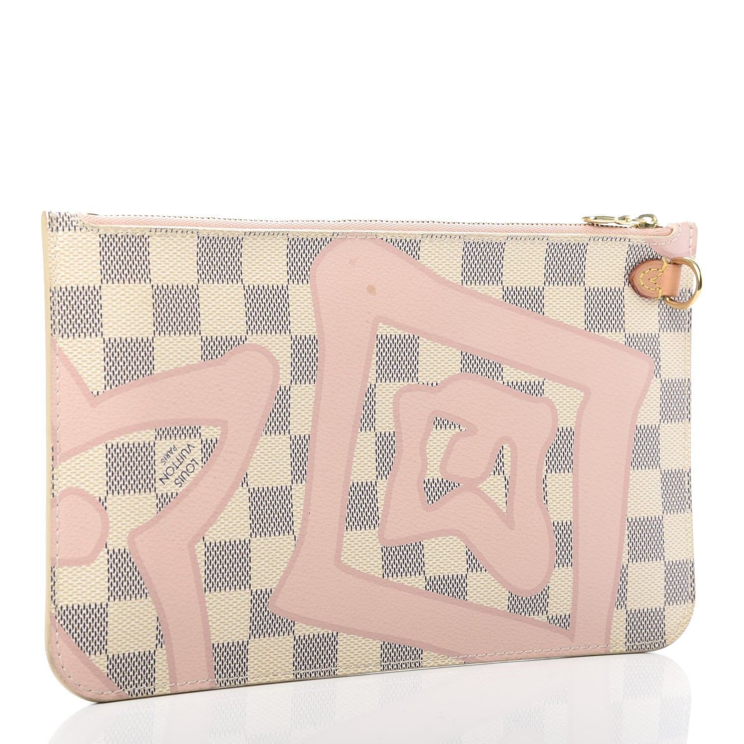 Louis Vuitton Damier Azur Tahitienne Neverfull MM GM Pochette 3 of 8