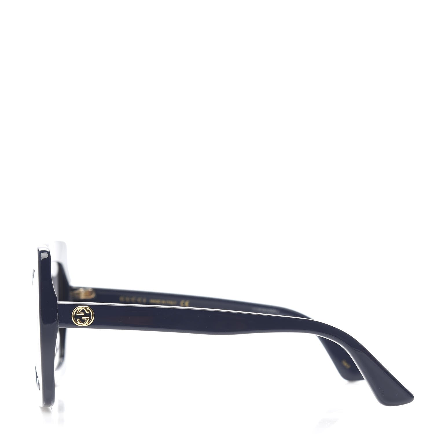 Gucci Acetate Oversize Sunglasses GG0328S Blue 3 of 8