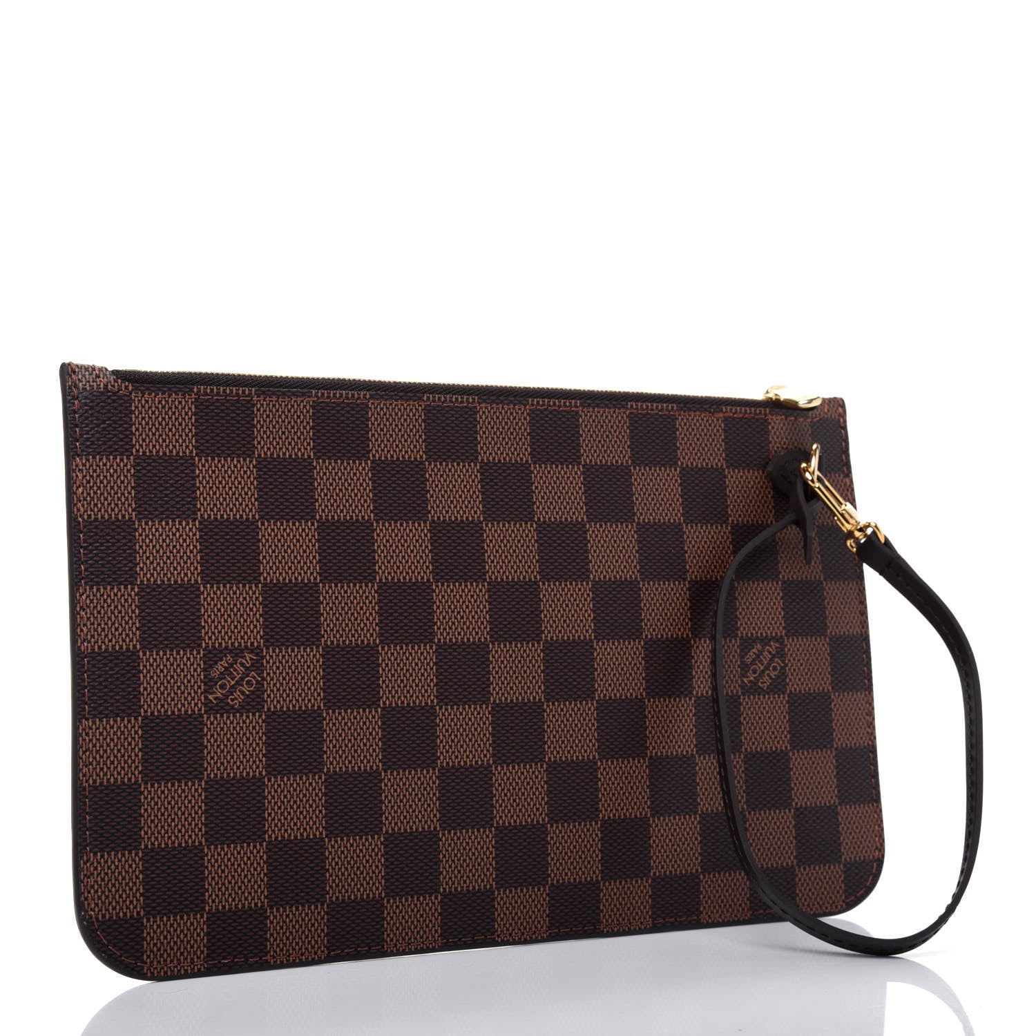 Louis Vuitton Damier Ebene Neverfull MM GM Pochette 3 of 11