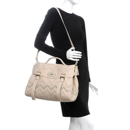 Mulberry Smooth Touch Oversized ZigZag Alexa Snowball White 2 of 8