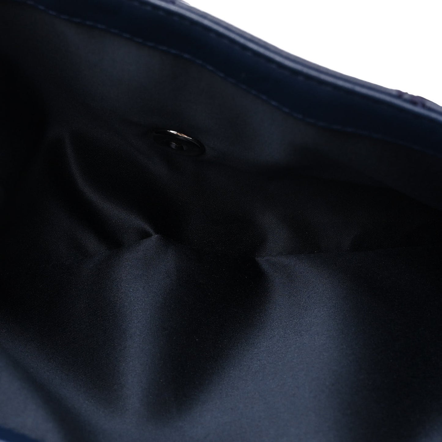 Lambskin Ultimate Stitch Flap Blue