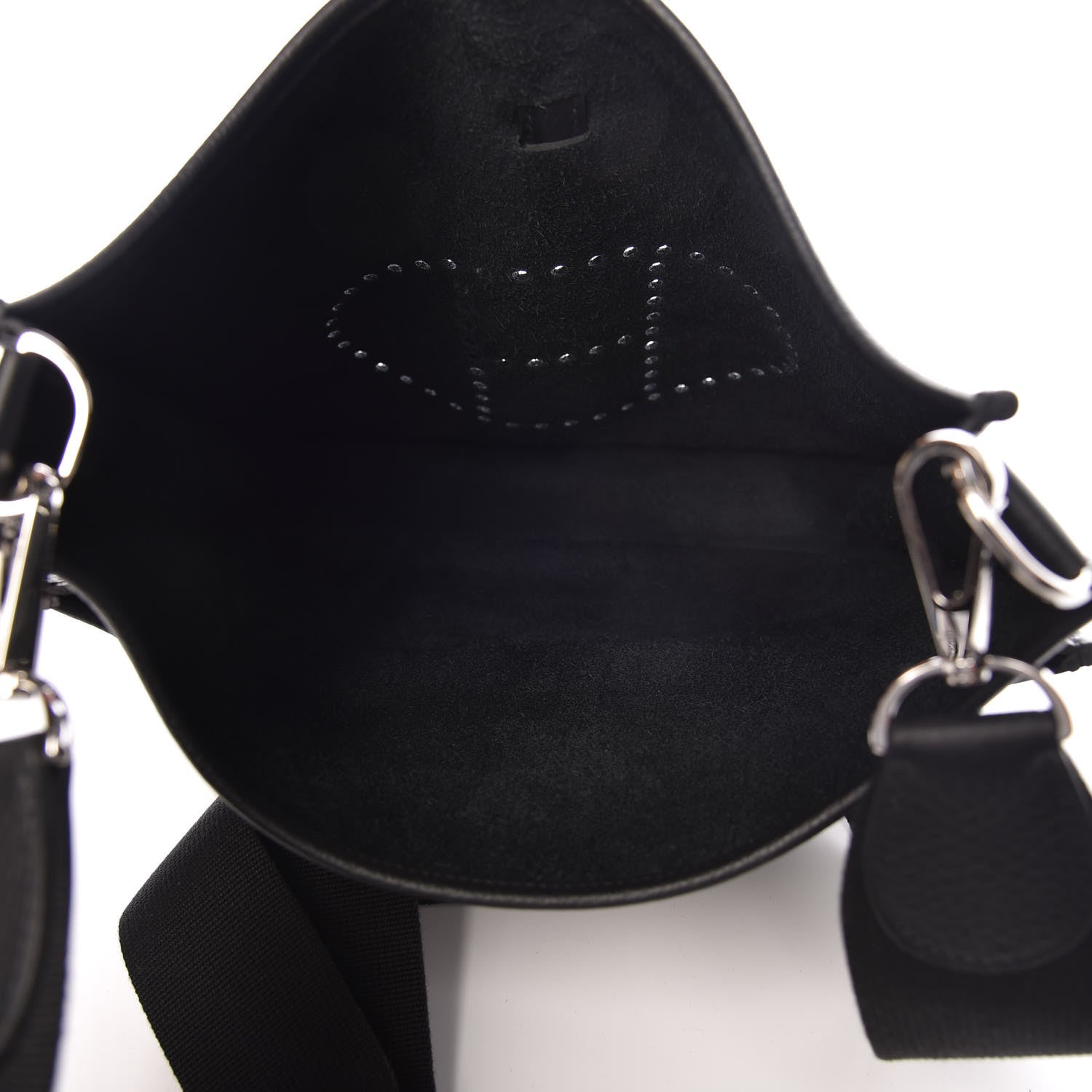 Hermes Taurillon Clemence Evelyne III PM Black 5 of 9