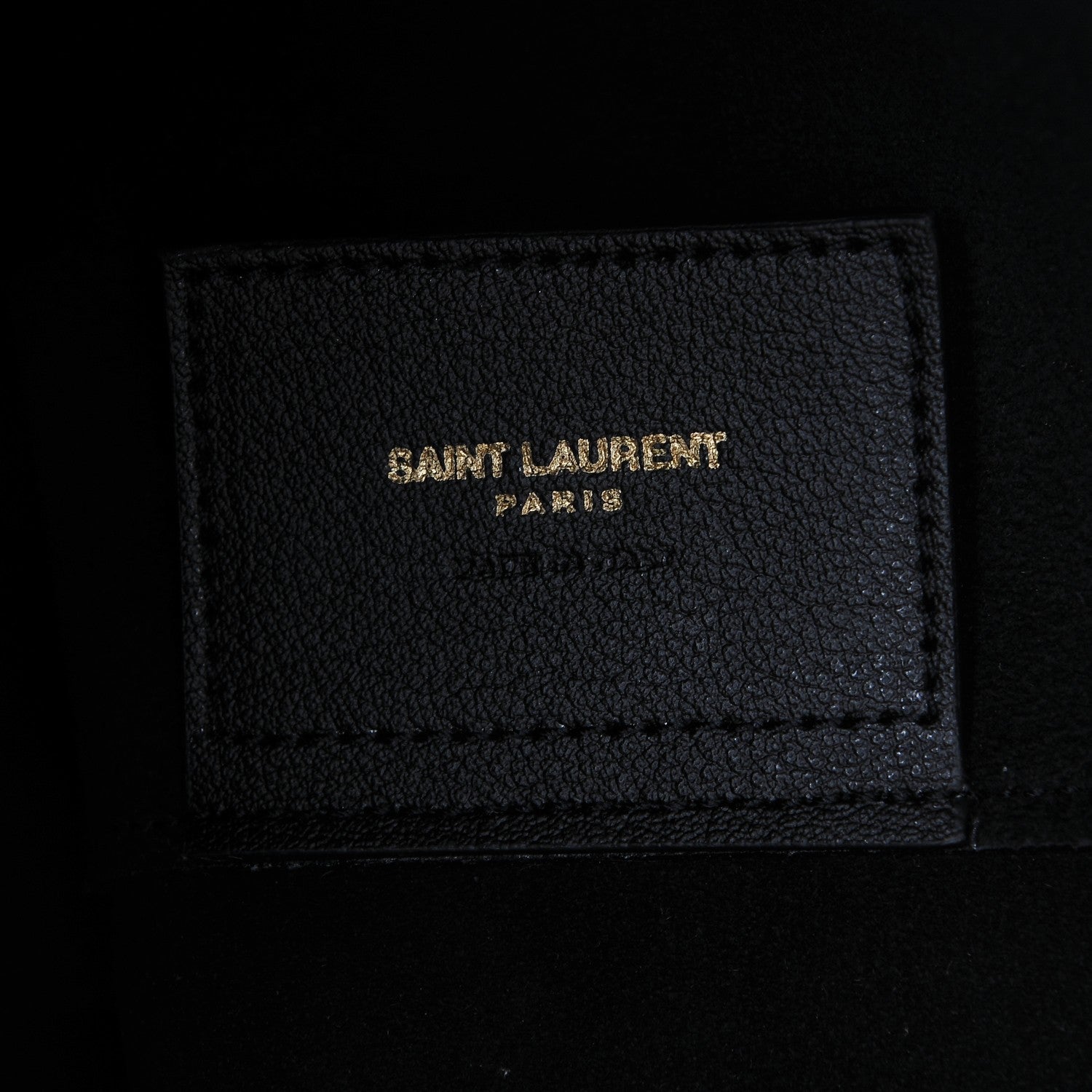 Saint Laurent Calfskin Large Shopping Tote Black 7 of 7