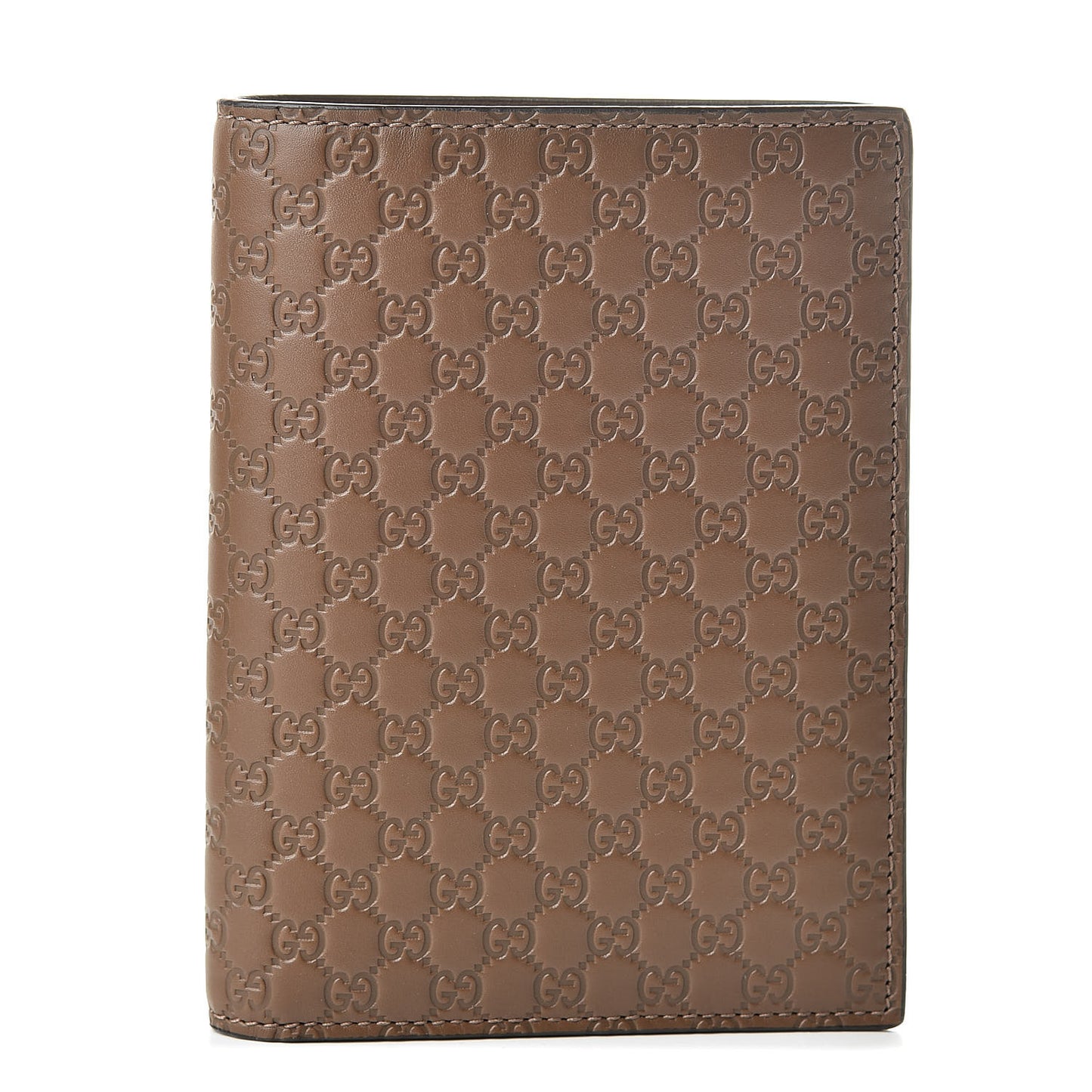 Microguccissima Passport Case Acero