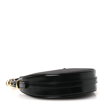 Prada Re-Nylon Spazzolato Mini Arque Shoulder Bag Black 4 of 10