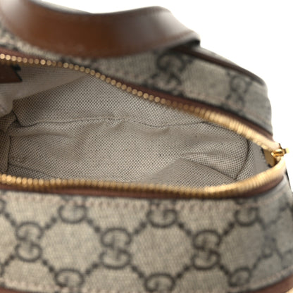 Gucci GG Supreme Monogram Azalea Calfskin Retro Interlocking G Multi-Function Bag Beige Ebony Brown Sugar 6 of 14