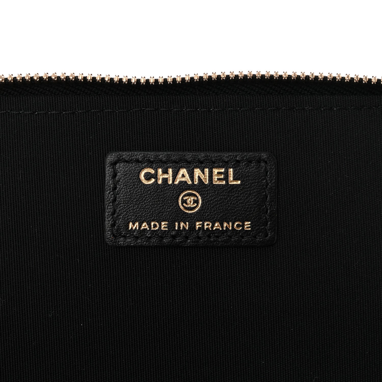 Chanel Lambskin Quilted Small Top Handle Vanity Case With Chain Black 6 of 11