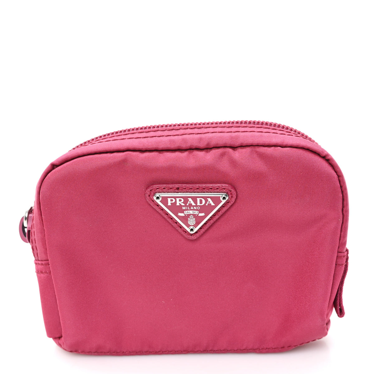 Tessuto Nylon Vela Cosmetic Pouch Ibisco