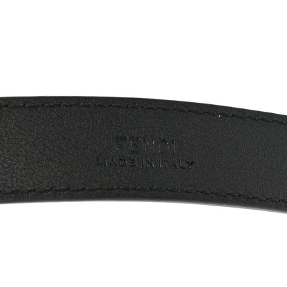 Fendi Vitello King Fendi O'Lock 2CM Belt 90 36 Black 3 of 6