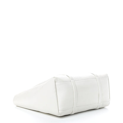 Balenciaga Smooth Calfskin Double Sided Small Everyday Tote Optic White Black 4 of 19