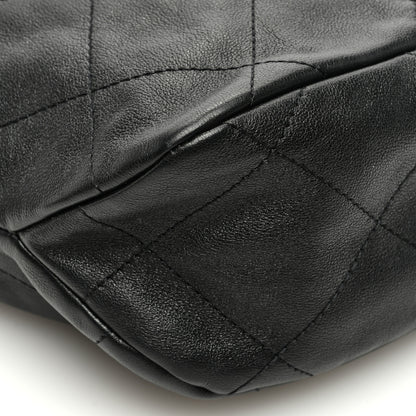 Chanel Calfskin Quilted Daily Hobo Black 9 of 10