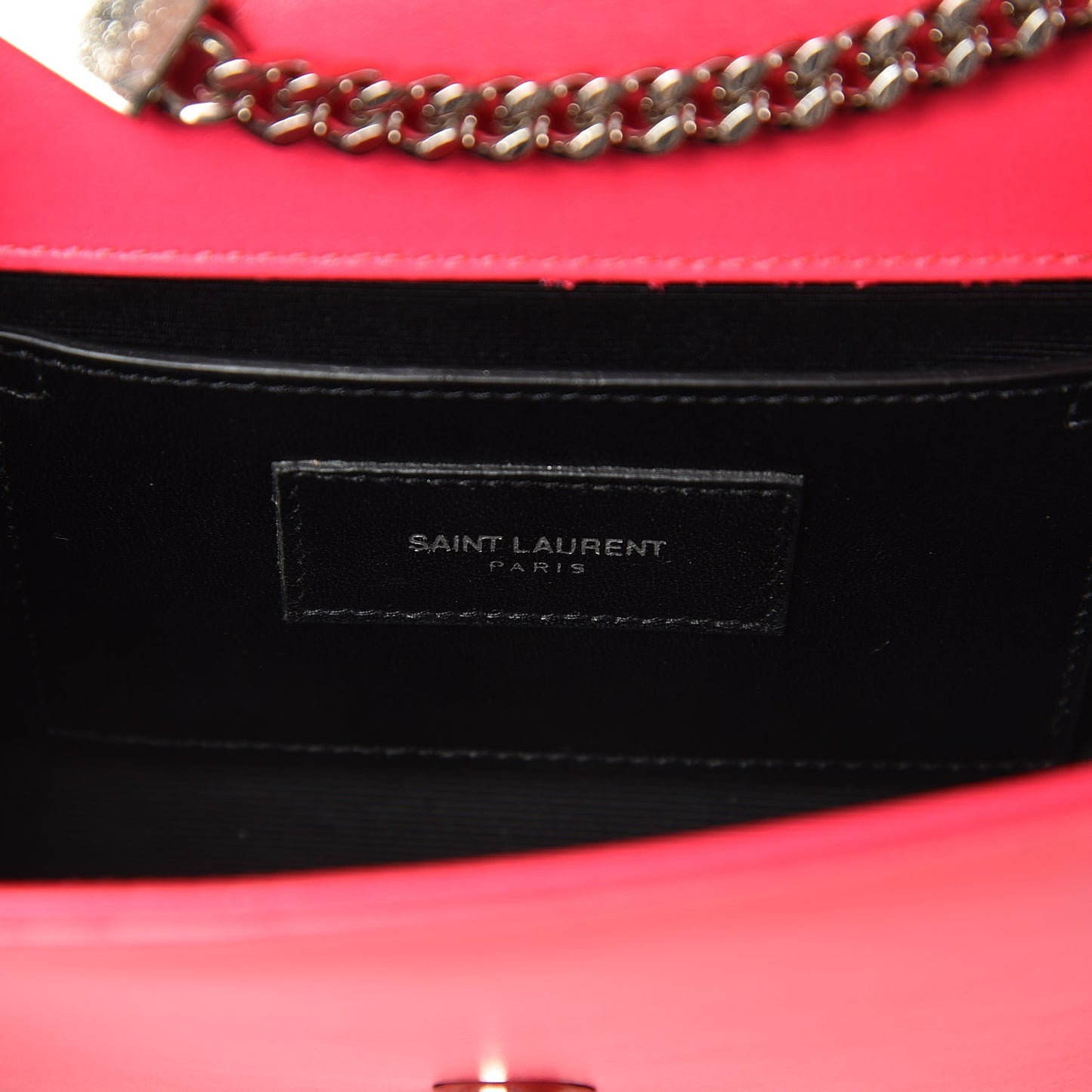 Smooth Calfskin Small Monogram Kate Satchel Bubblegum