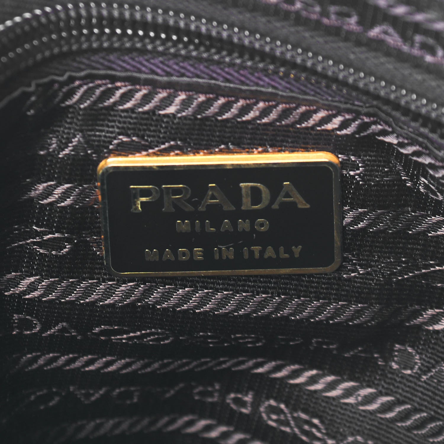 Prada Nylon Tessuto Impuntu Quilted Shoulder Bag Ebano 5 of 8