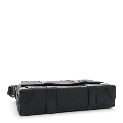 Louis Vuitton Taurillon Monogram Trunk Messenger Black 4 of 12