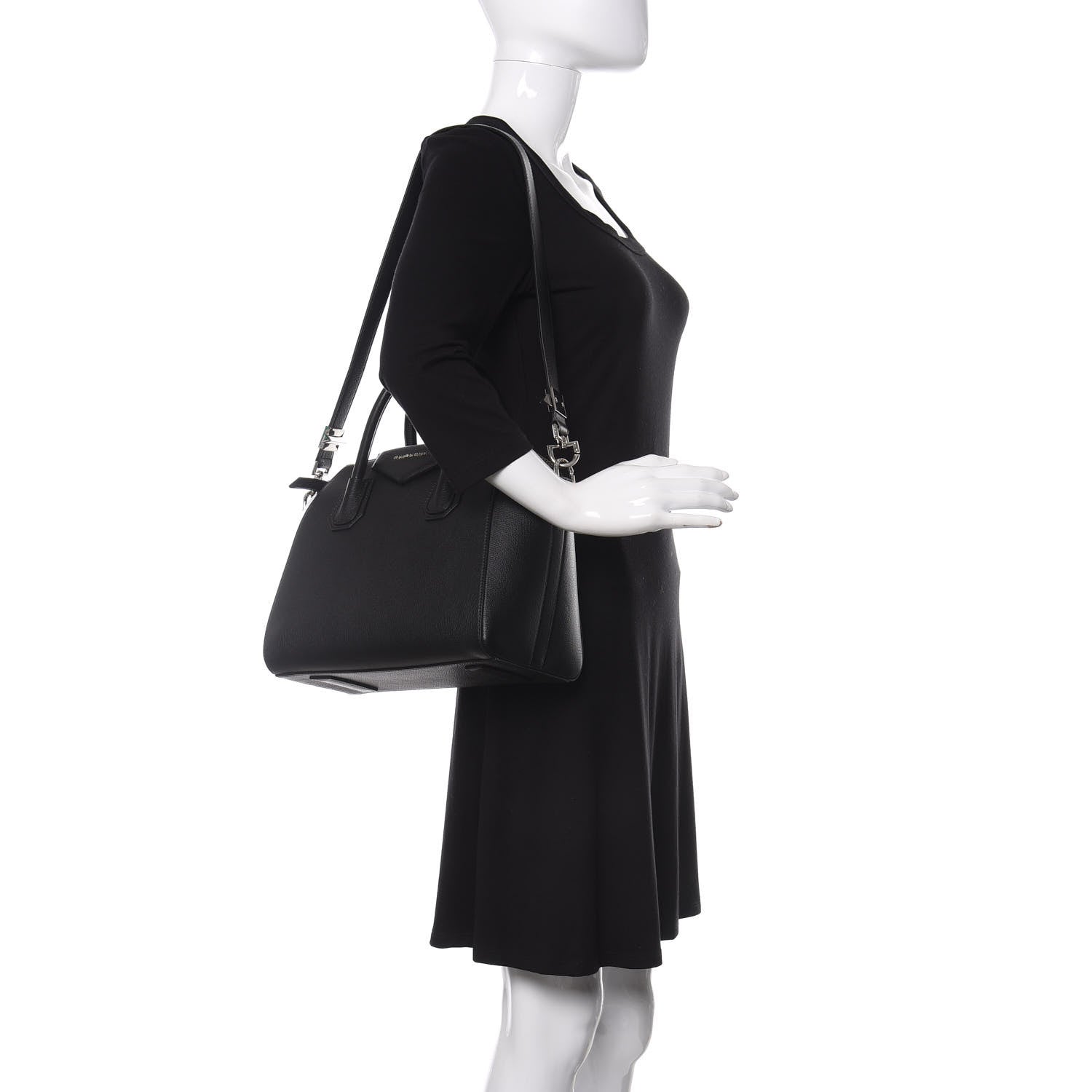 Givenchy Sugar Goatskin Small Antigona Black 2 of 10