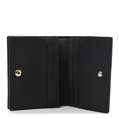Christian Dior Lambskin Cannage Mini Lady Dior Wallet Black 4 of 4