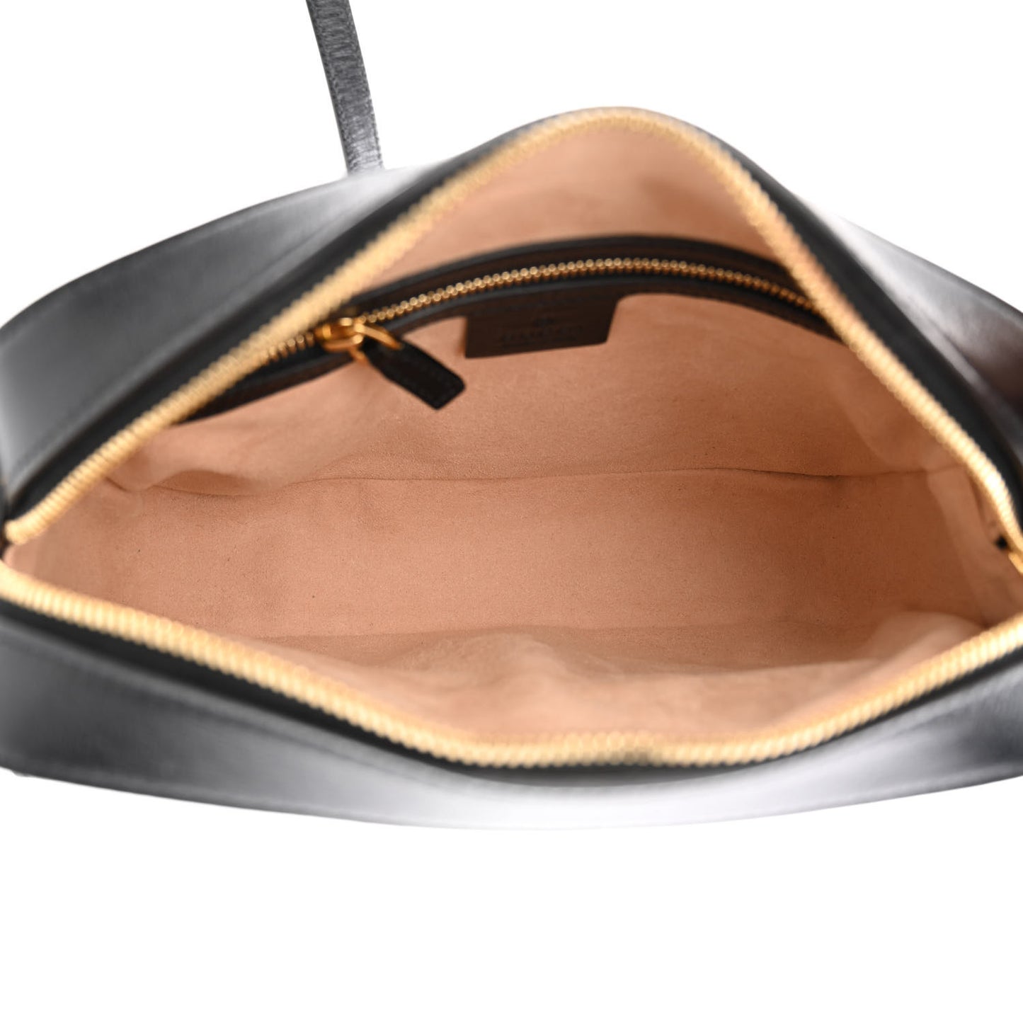 Textured Calfskin Small Horsebit 1955 Shoulder Bag Black