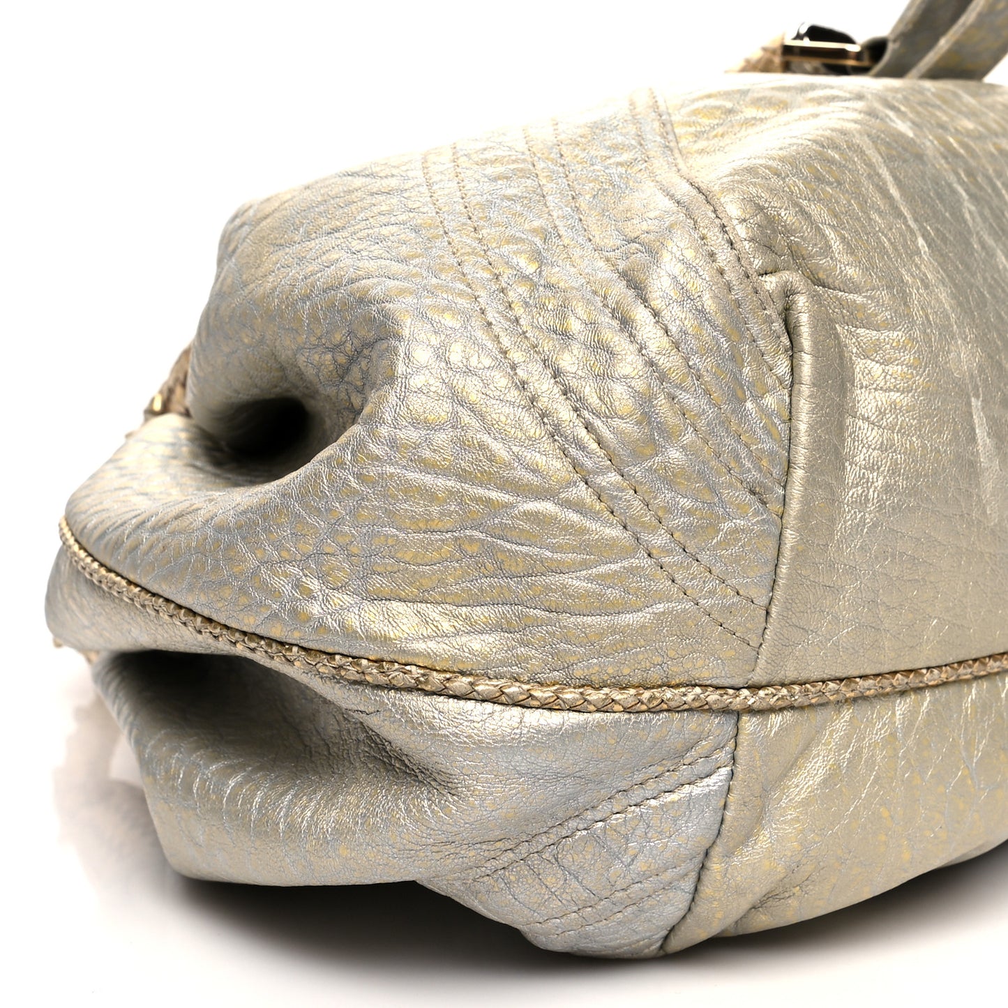 Nappa Nuvolata Bimetal Spy Oro Argento