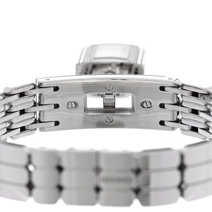 Hermes Stainless Steel Diamond Pave 16mm Kelly Quartz Watch 5 of 6