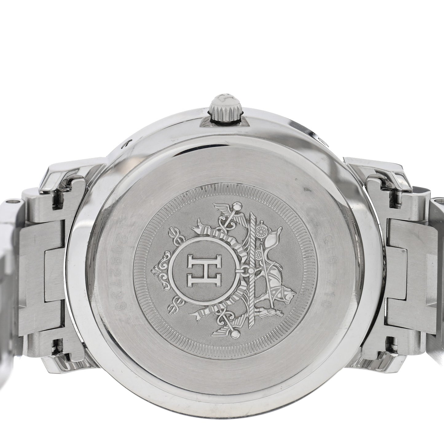 Stainless Steel 36mm Clipper Quartz Watch Black