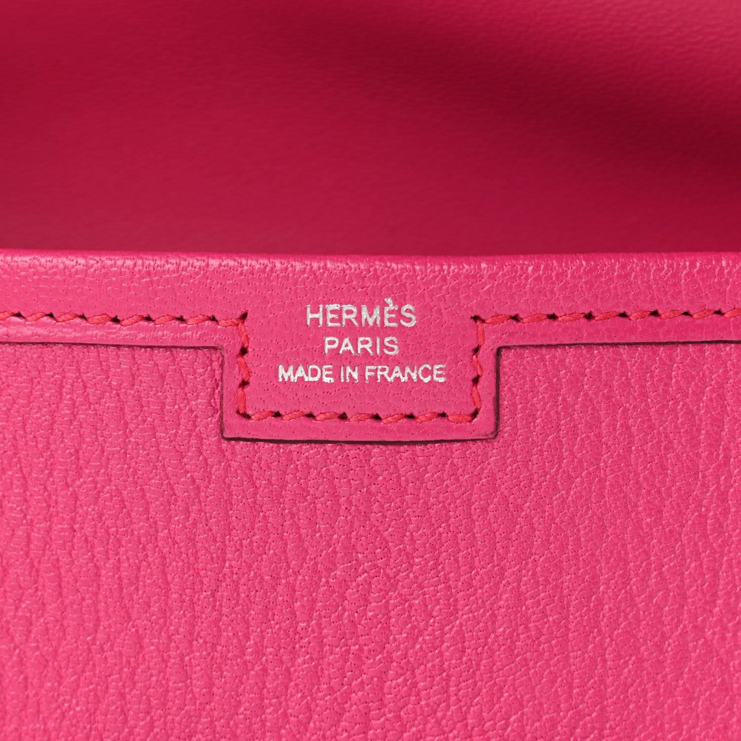 Hermes Chevre Mysore Jige Elan 29 Clutch Rose Shocking 7 of 9