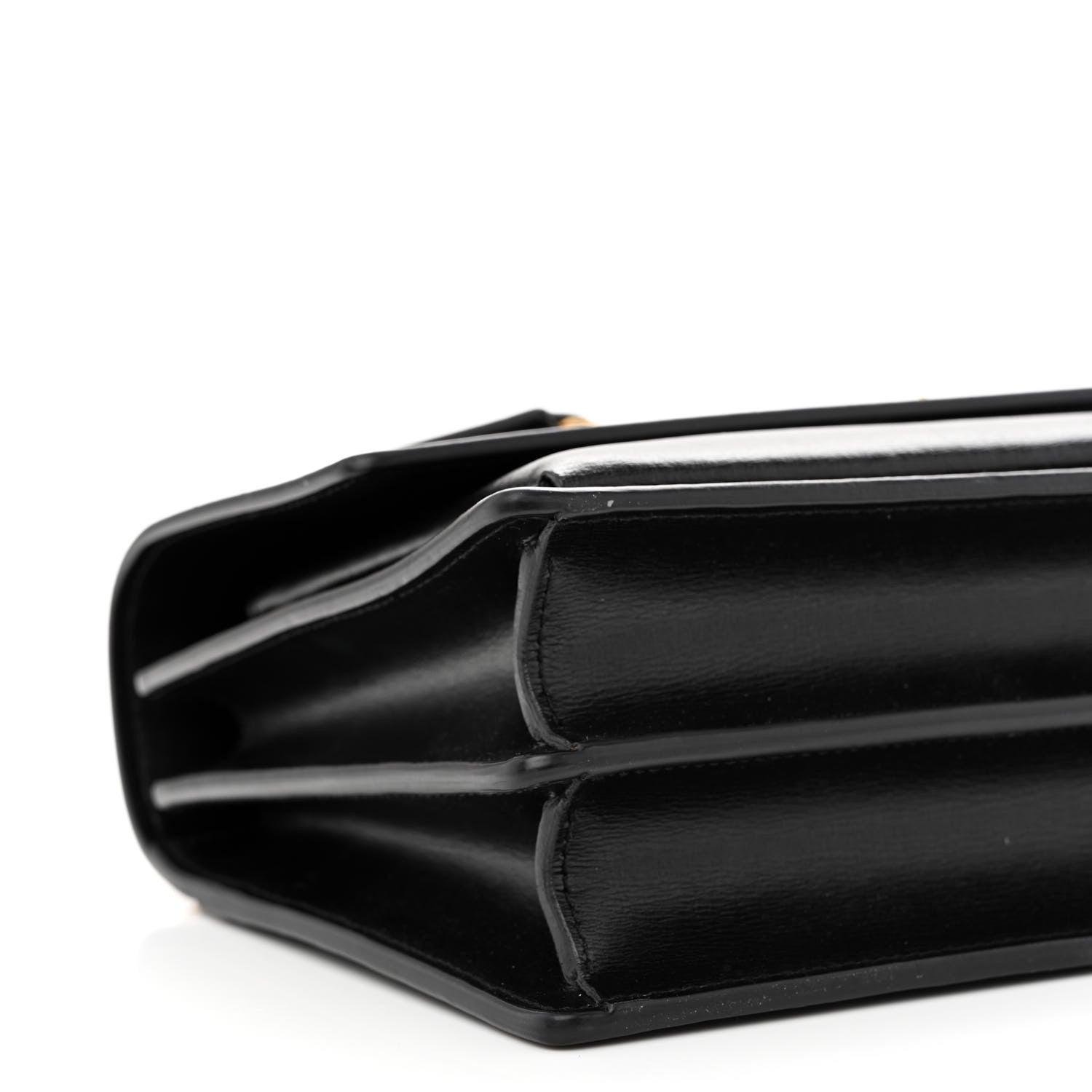 Saint Laurent Calfskin Medium Monogram Sunset Black 9 of 10