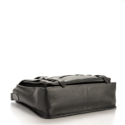 Hermes Taurillon Clemence Steve 37 Black 4 of 8