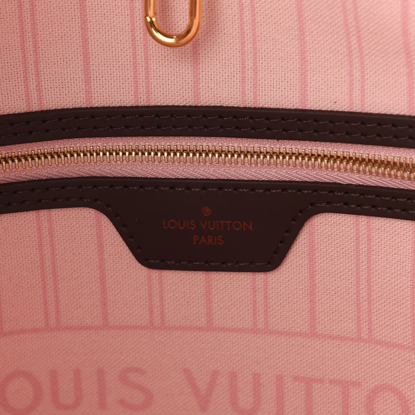 Damier Ebene Neo Neverfull MM Rose Ballerine