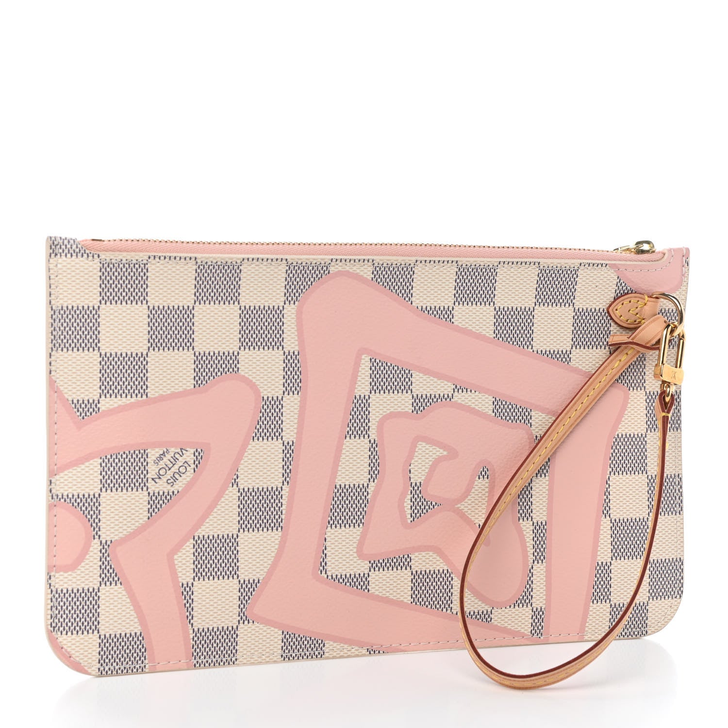 Louis Vuitton Damier Azur Tahitienne Neverfull MM GM Pochette 3 of 6