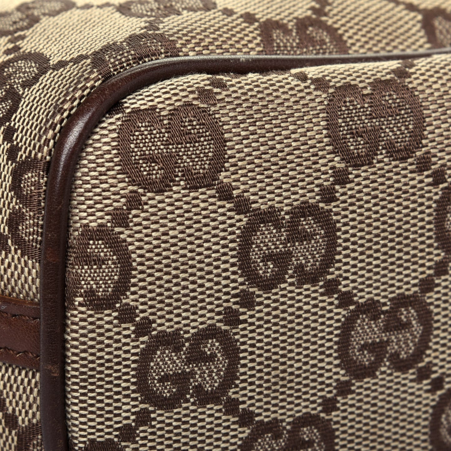 Monogram Boat Pochette Brown