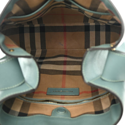 Burberry Grainy Calfskin Small Elmstone Hobo Eucalyptus Green 5 of 18