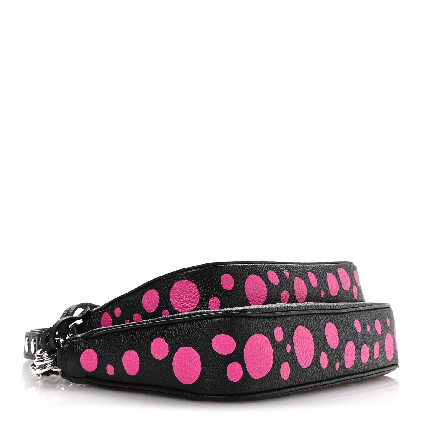 LV X YK Empreinte Multi Pochette Accessories Black Fuchsia
