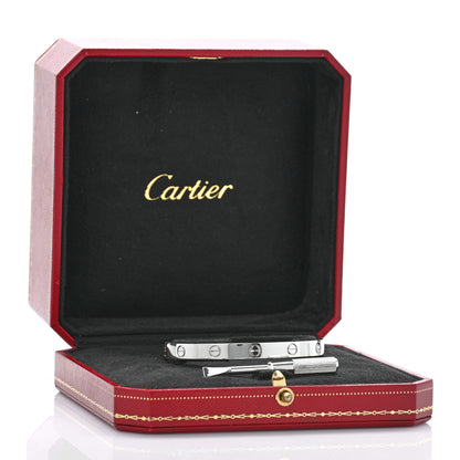 Cartier Platinum LOVE Bracelet 17 7 of 7