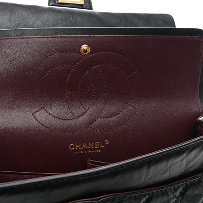 Chanel Aged Calfskin Lucky Charms 2.55 Reissue 226 Flap Black 11 of 12