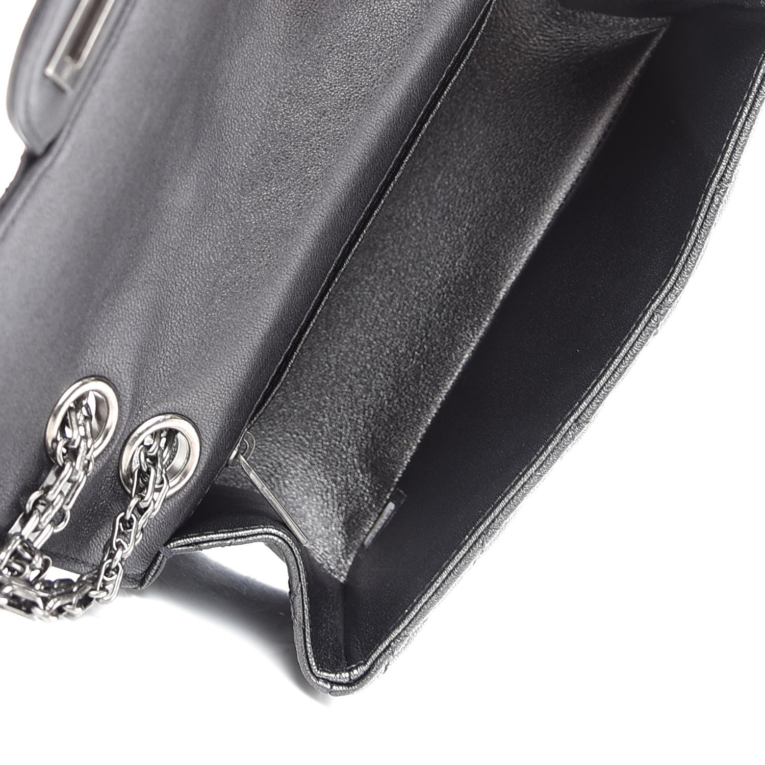 Chanel Sheepskin Quilted 2.55 Reissue Mini Flap Dark Grey 5 of 9