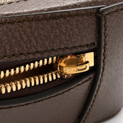 Gucci GG Supreme Monogram Web Small Ophidia Top Handle Shoulder Bag Brown 13 of 13