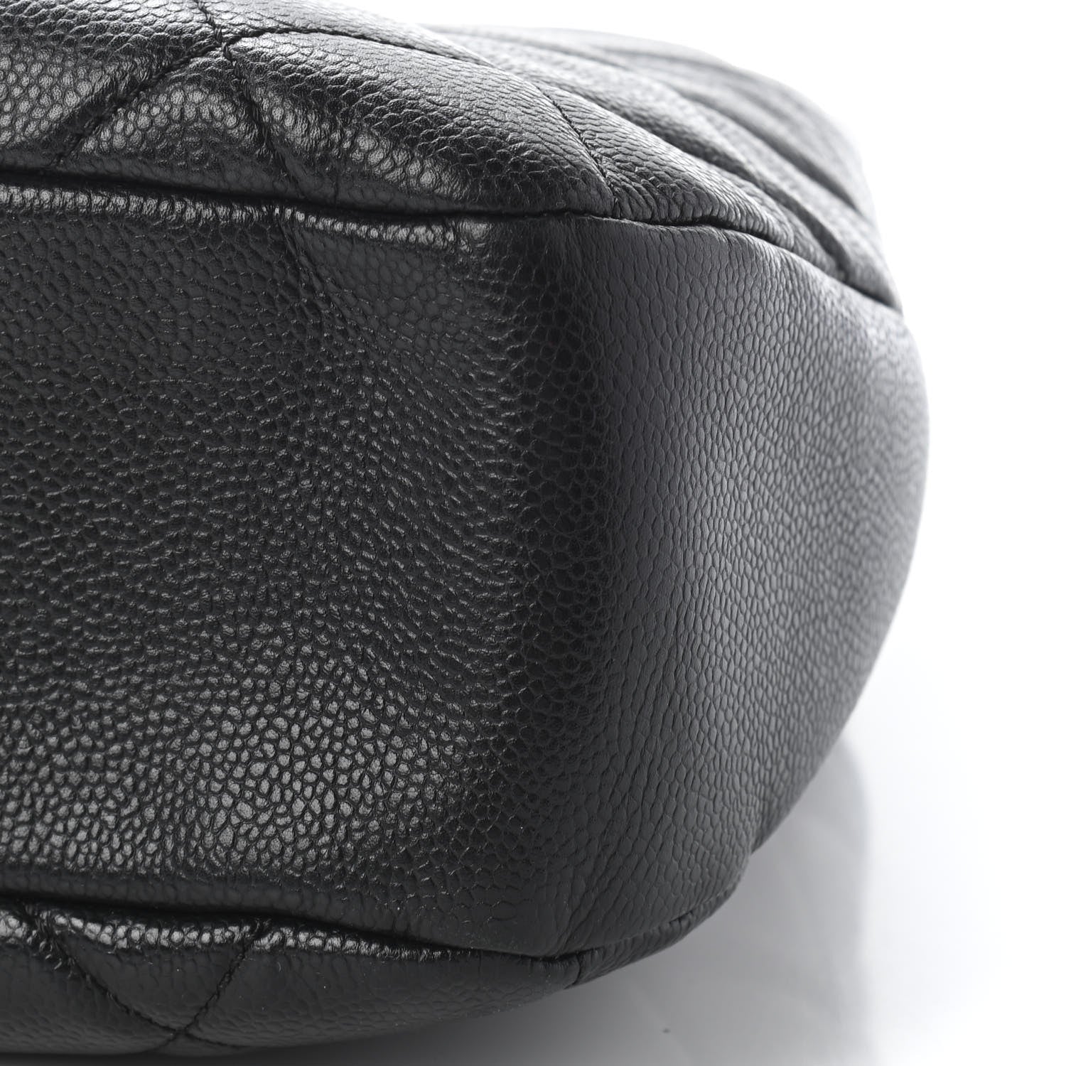 Chanel Caviar Quilted CC Timeless Soft Tote Black 9 of 10