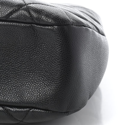 Chanel Caviar Quilted CC Timeless Soft Tote Black 9 of 10