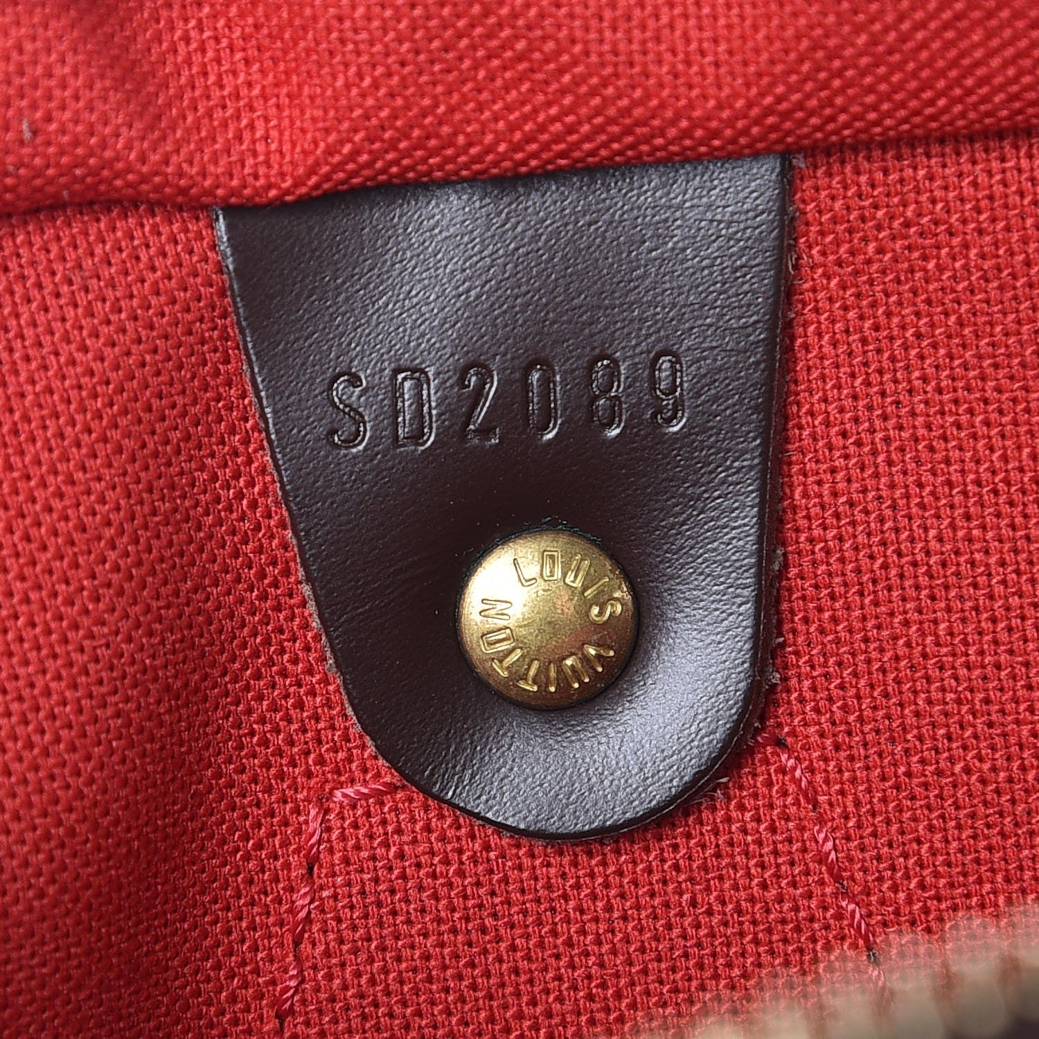 Louis Vuitton Damier Ebene Speedy 30 7 of 12