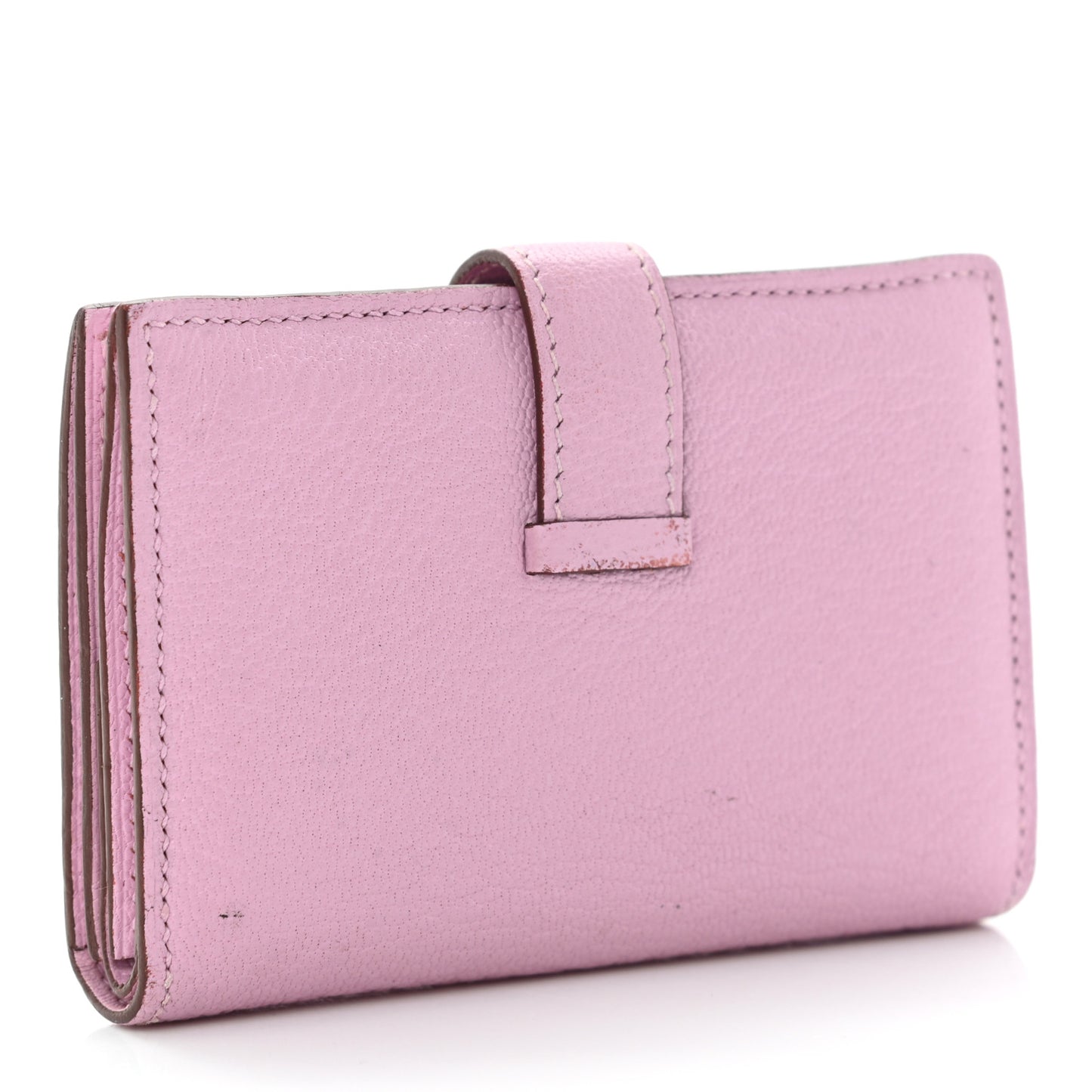 Chevre Mysore Bearn Mini Wallet Mauve Sylvestre