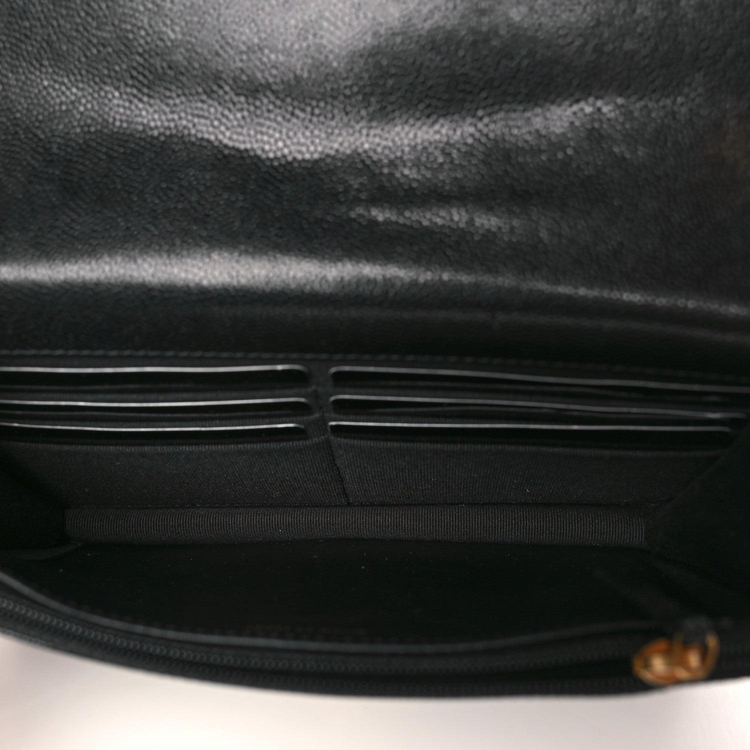 Chanel Caviar Quilted Coco First Wallet On Chain WOC Black 5 of 11