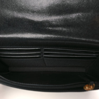 Chanel Caviar Quilted Coco First Wallet On Chain WOC Black 5 of 11