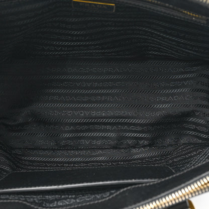 Prada Saffiano Small Galleria Double Zip Tote Black 6 of 17