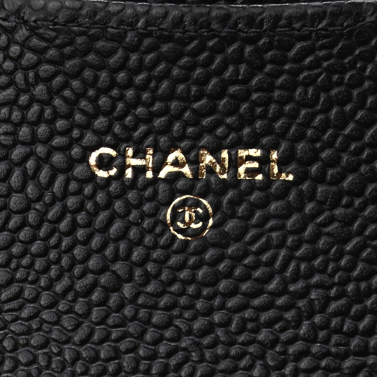 Chanel Caviar Quilted Flap Card Holder Wallet Black 6 of 8