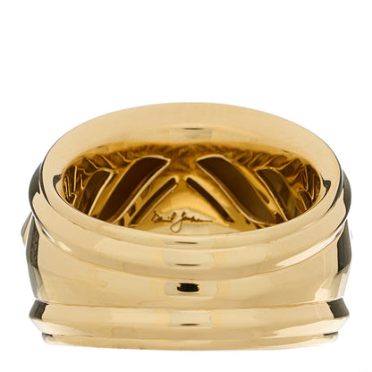 David Yurman 18K Yellow Gold Modern Renaissance Ring 58 8.5 3 of 5